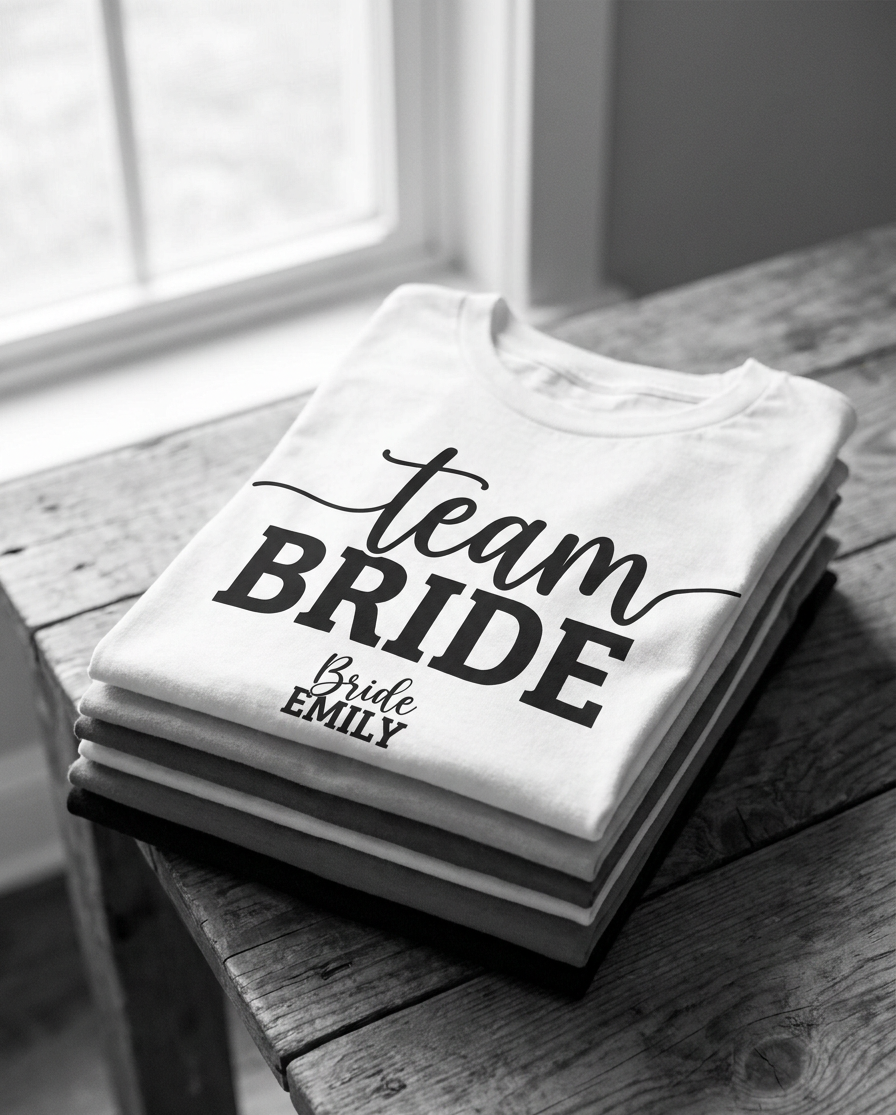 Your name, your style, your day. Personalised T Shirts