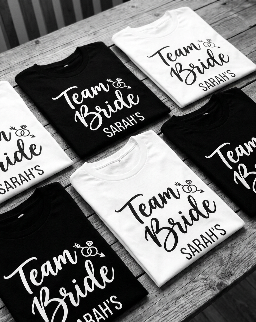 Your name, your style, your day. Personalised T Shirts