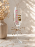Cheers to 21 – Personalized Champagne Glass